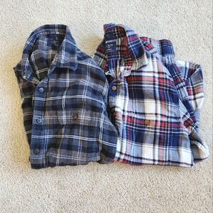 J crew flannel button-up lot size medium